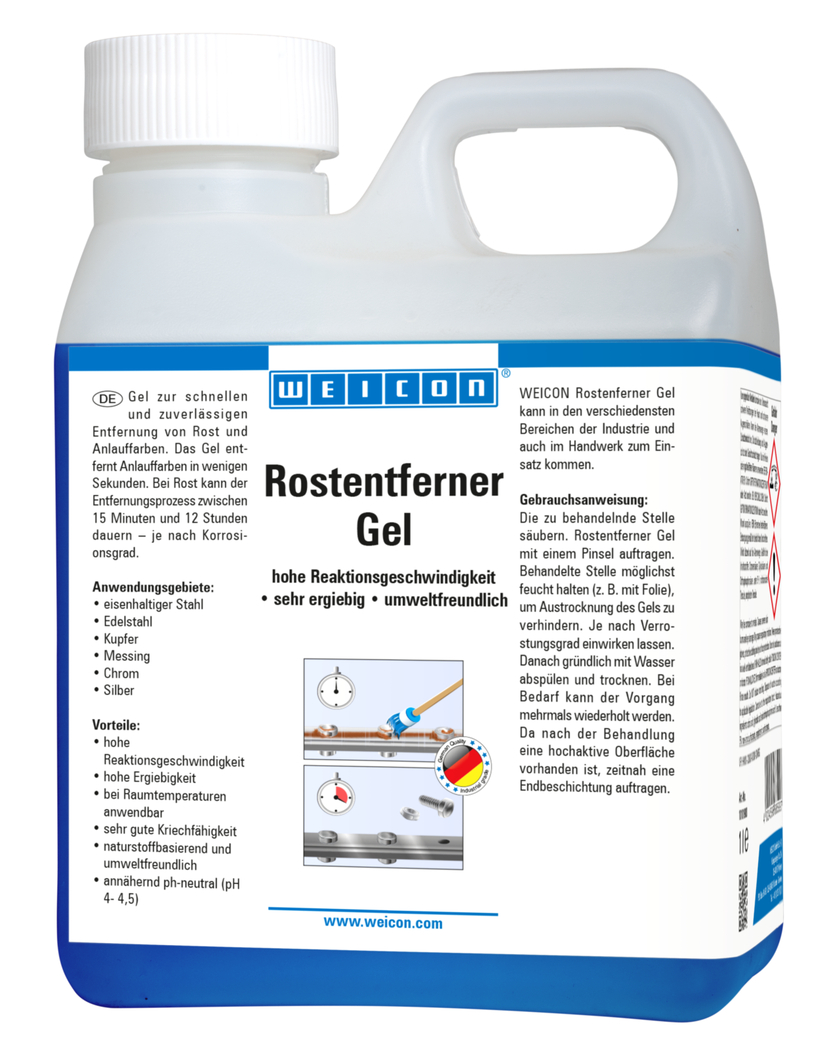 WEICON Rust Remover Gel | fast and reliable removal of rust and tarnish