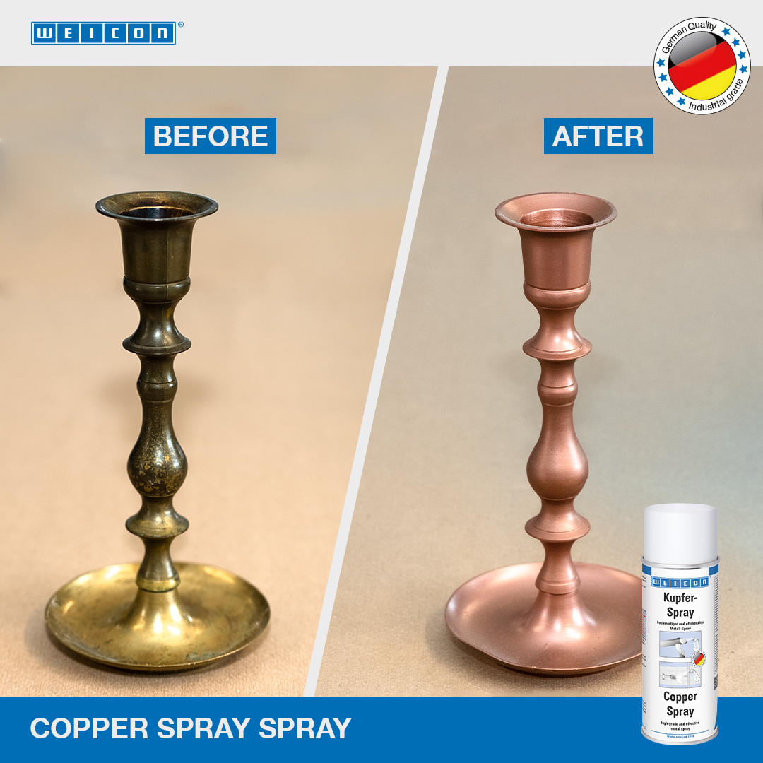 Copper Spray | protection and visual enhancement of metal parts