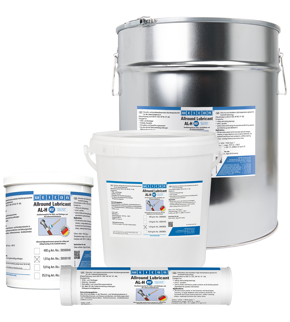 AL-H High-Performance Grease | Food-safe high-temperature grease